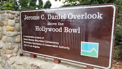 Jerome C. Daniel Overlook above the Hollywood Bowl