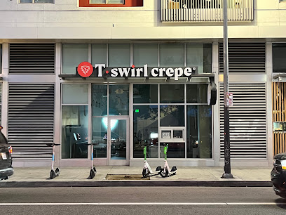 T-SWIRL CREPE LOS ANGELES