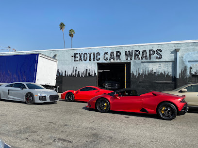 Exotic Car Wrap Los Angeles